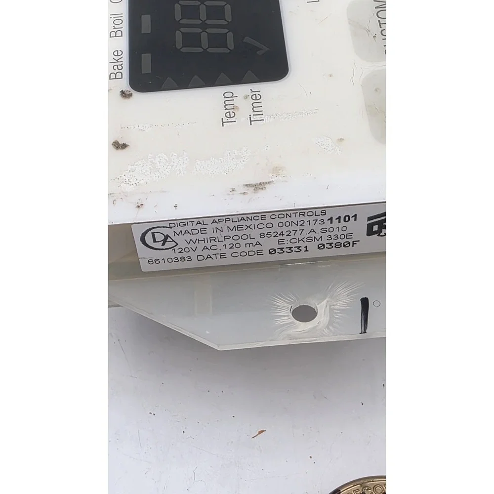 Genuine Whirlpool Oven Control Board 8524277